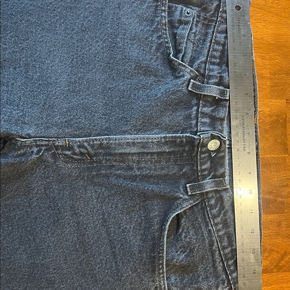 Vintage Orange Tab Levi's 31x30 Faded Black - Picture 14 of 16